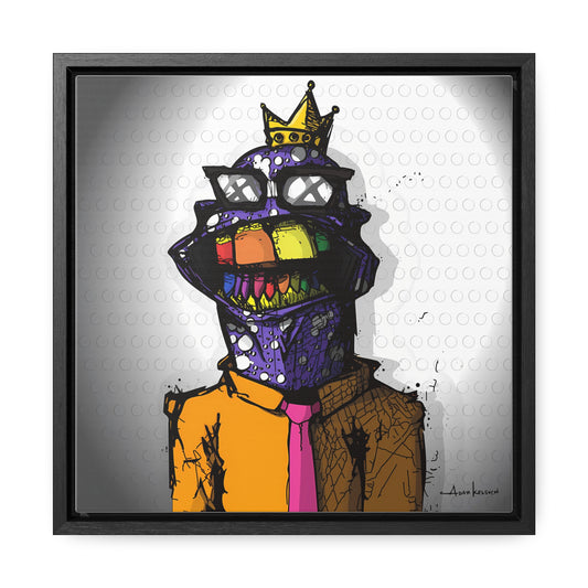 Creep #177 - Gallery Canvas Wraps, Square Frame