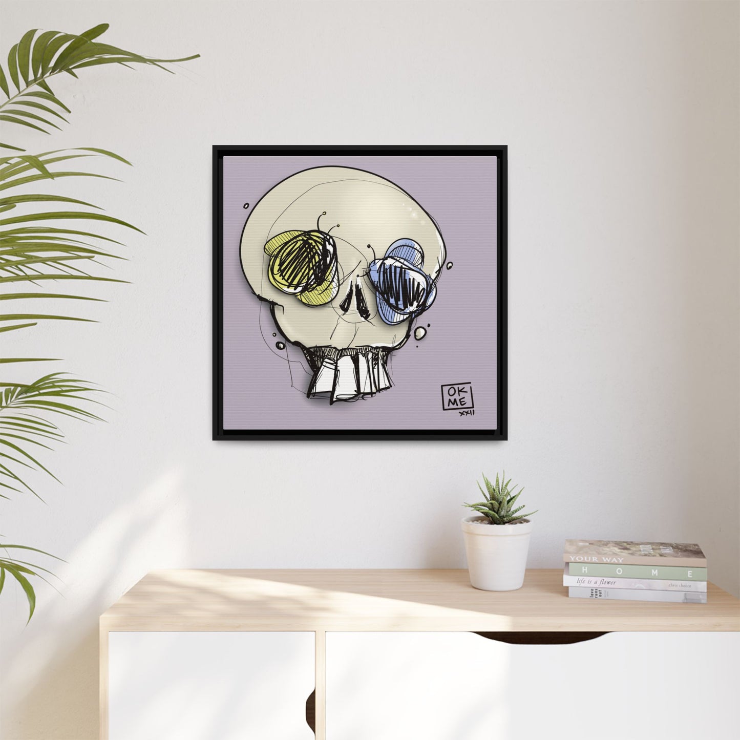 Pearl - Gallery Canvas Wrap, Square Frame