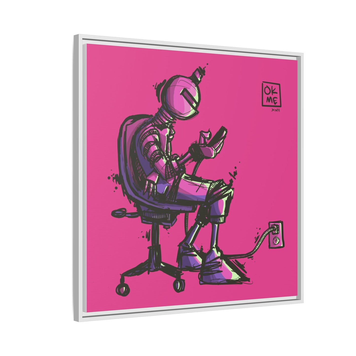 Updates - Gallery Canvas Wrap, Square Frame