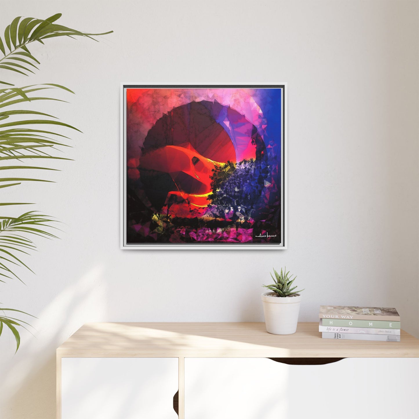 Dohmb - Gallery Canvas Wrap, Square Frame