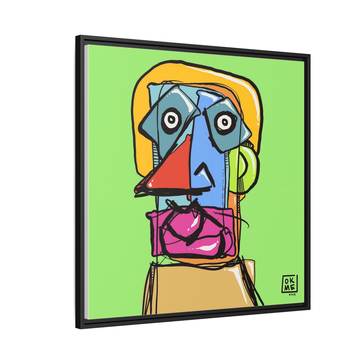 Norbit - Gallery Canvas Wrap, Square Frame