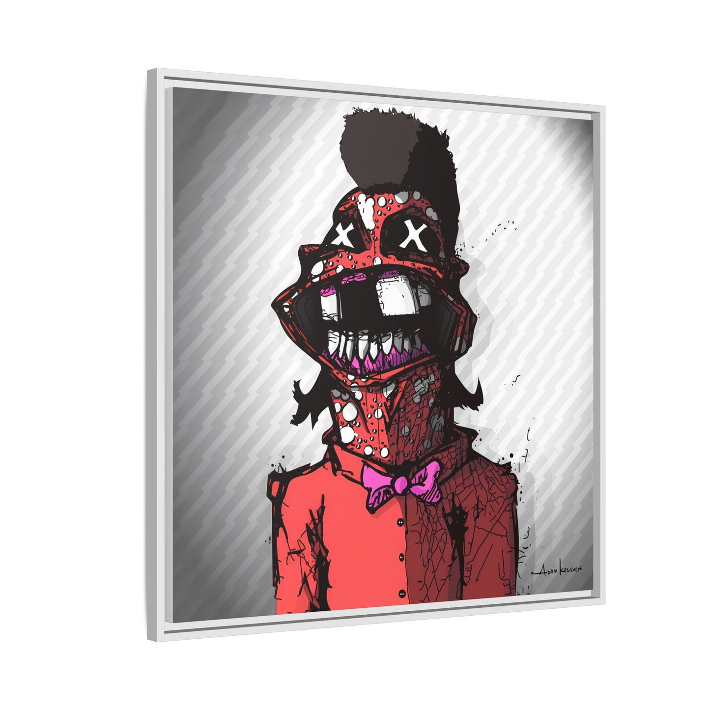 Creep #327 - Gallery Canvas Wraps, Square Frame