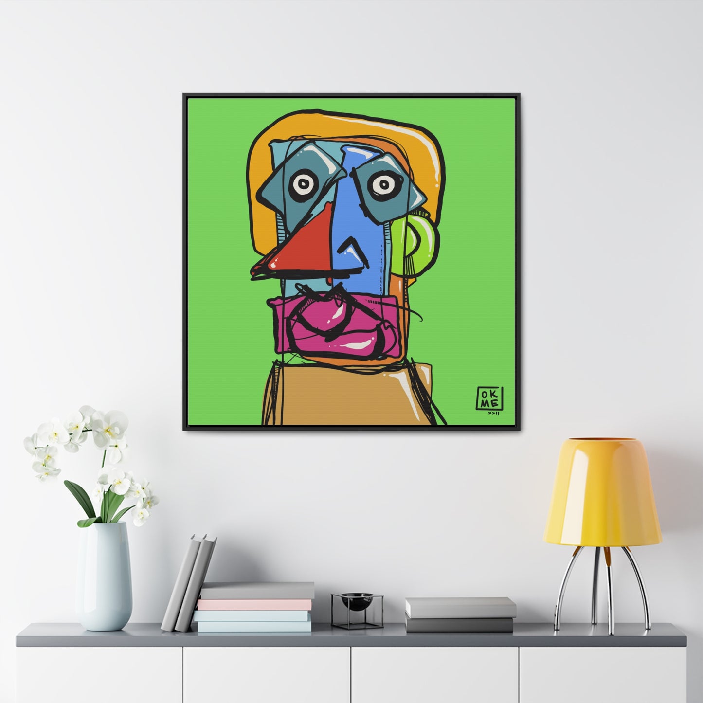 Norbit - Gallery Canvas Wrap, Square Frame