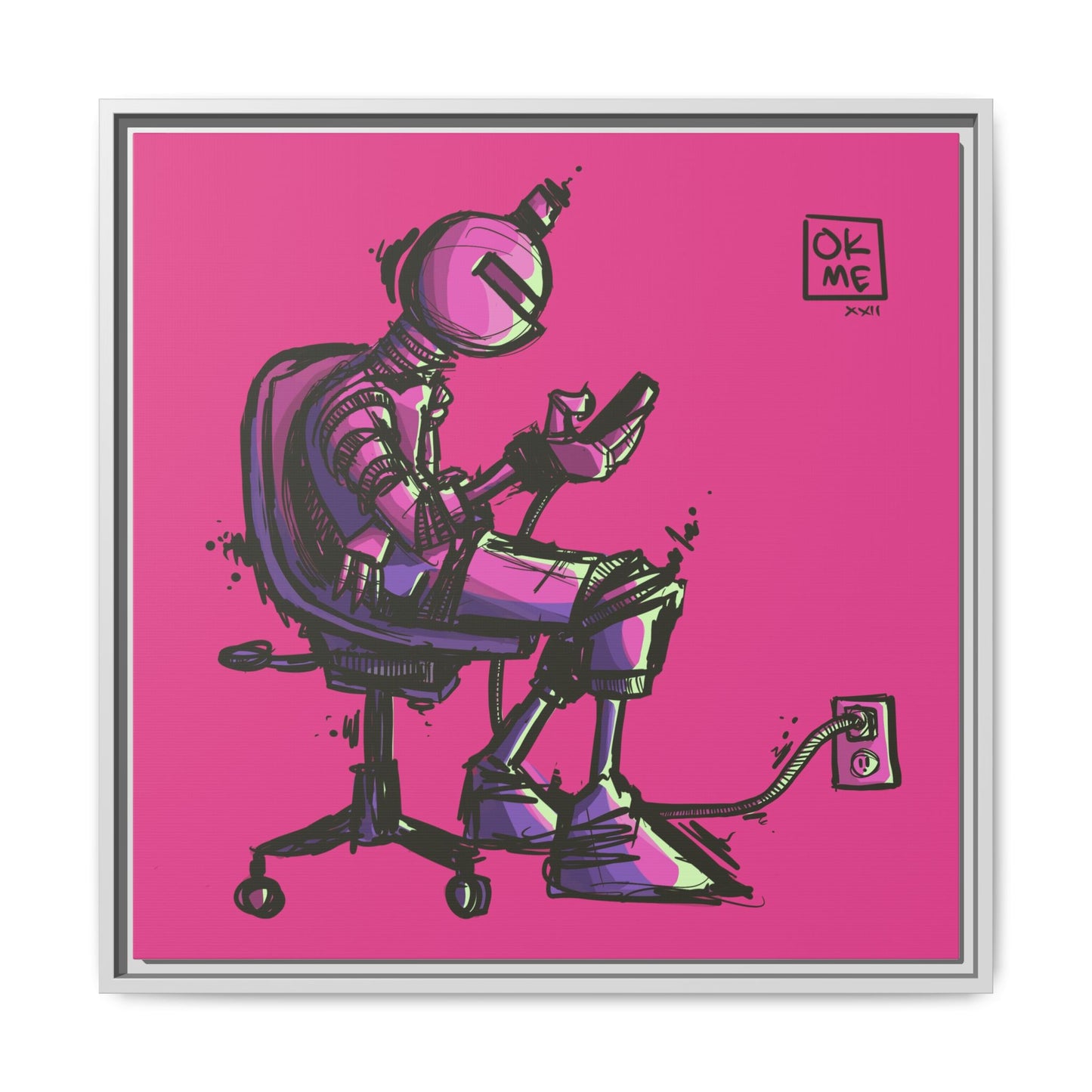 Updates - Gallery Canvas Wrap, Square Frame