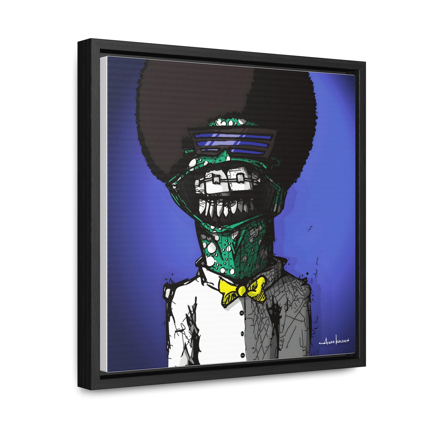 Creep #159 - Gallery Canvas Wraps, Square Frame