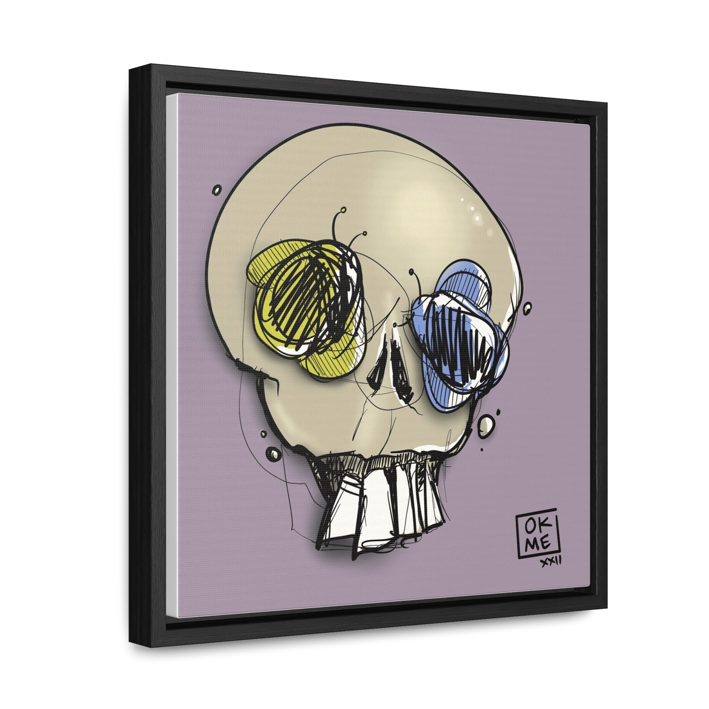 Pearl - Gallery Canvas Wrap, Square Frame