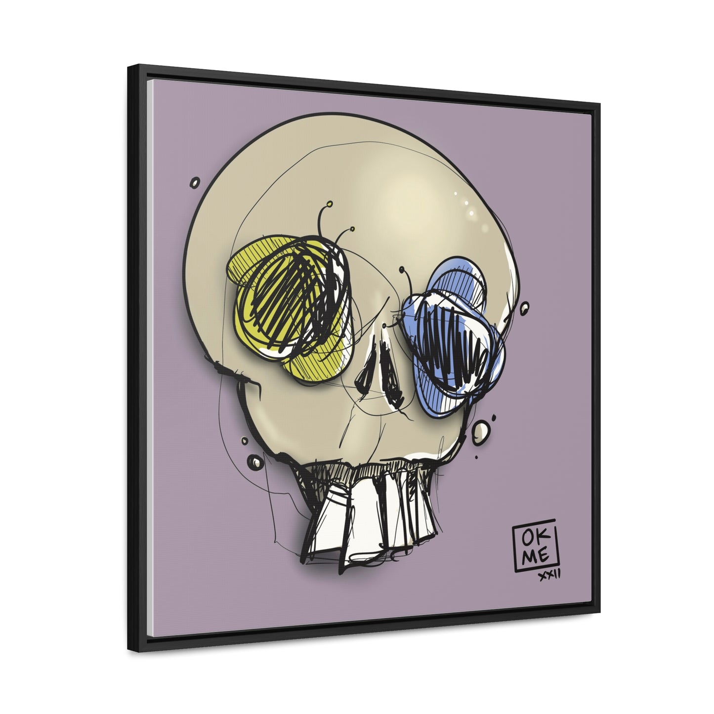 Pearl - Gallery Canvas Wrap, Square Frame