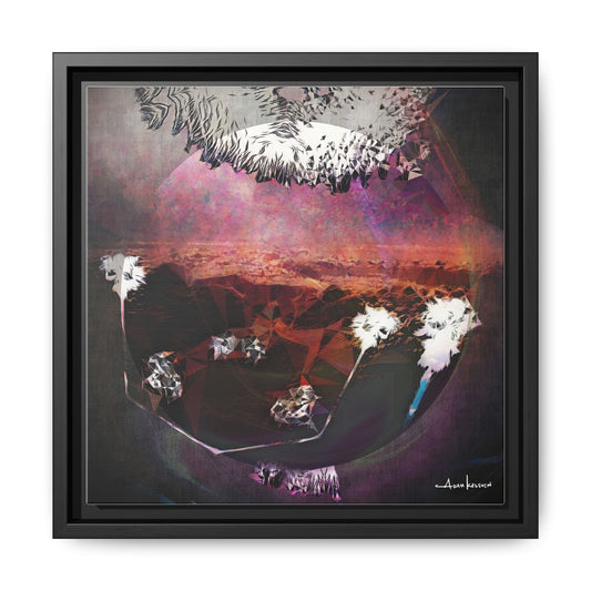 Bunny - Gallery Canvas Wrap, Square Frame