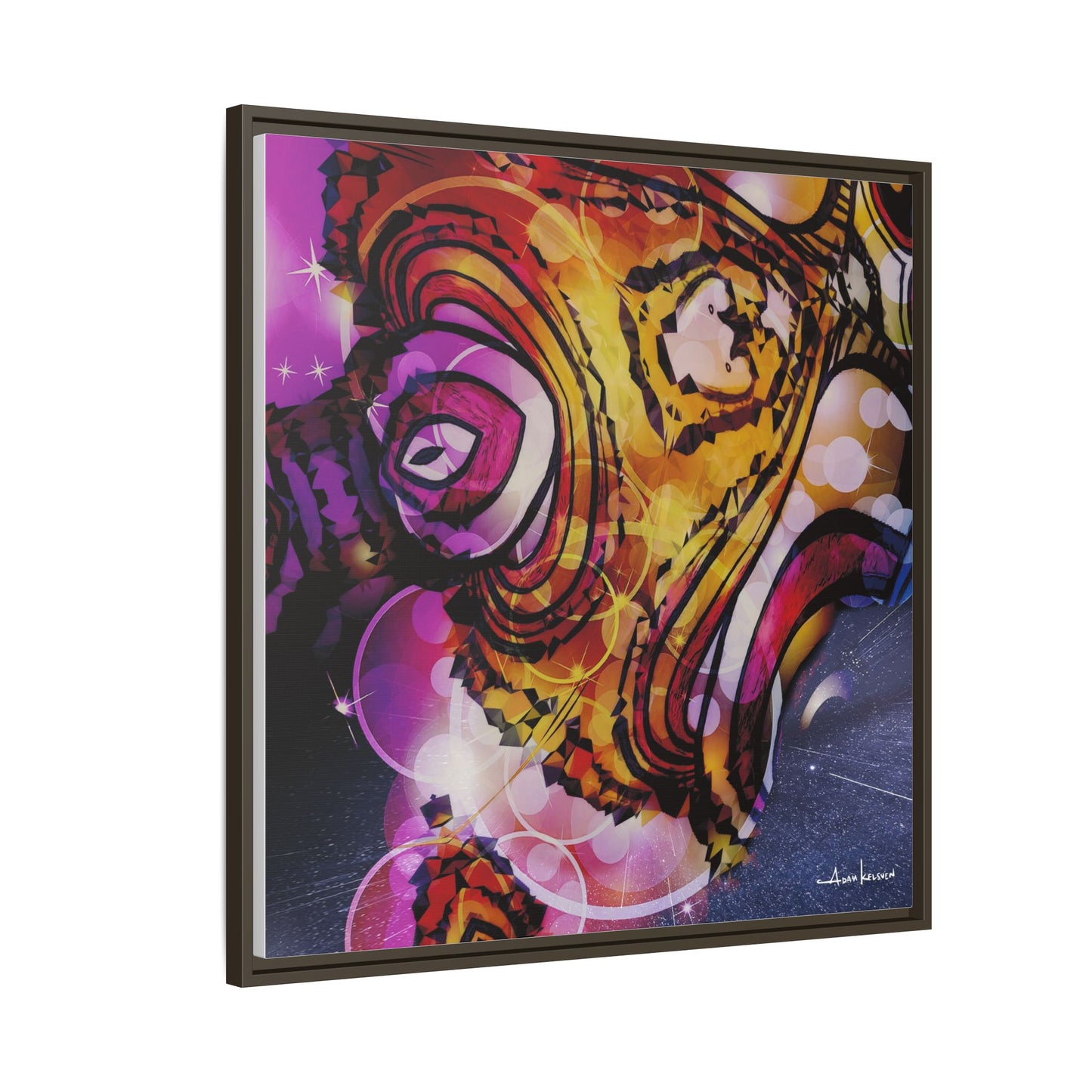 It's Pretty Out There - Gallery Canvas Wrap, Square Frame