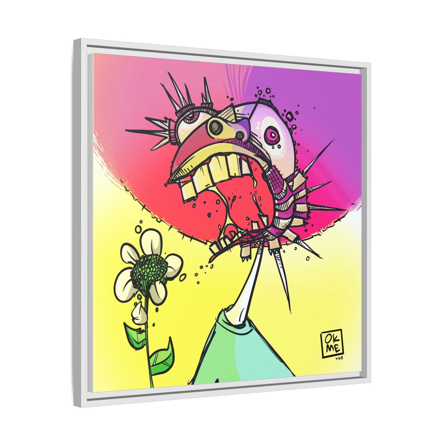 Myah - Gallery Canvas Wrap, Square Frame