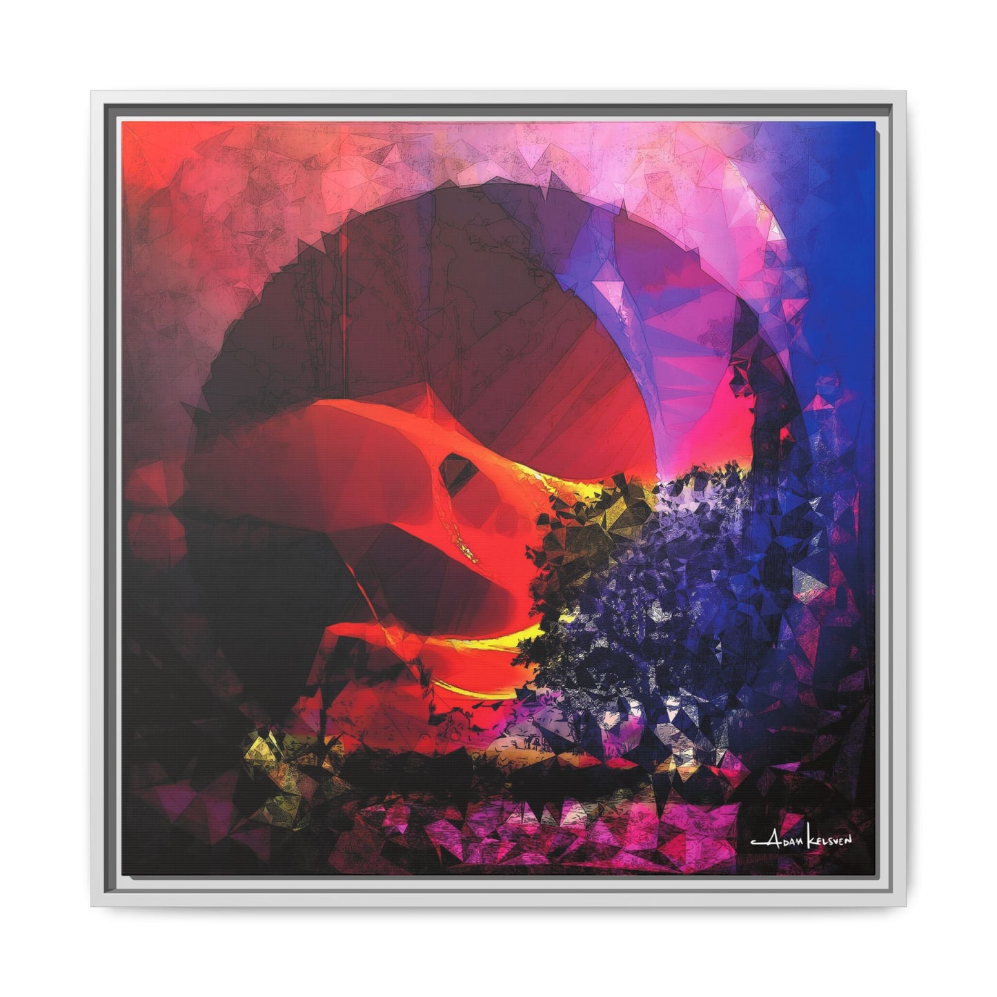 Dohmb - Gallery Canvas Wrap, Square Frame