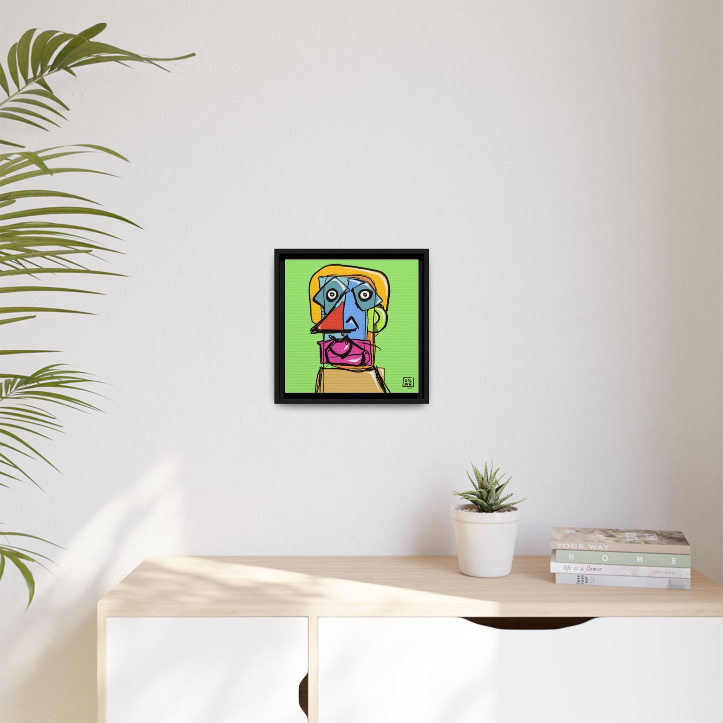 Norbit - Gallery Canvas Wrap, Square Frame