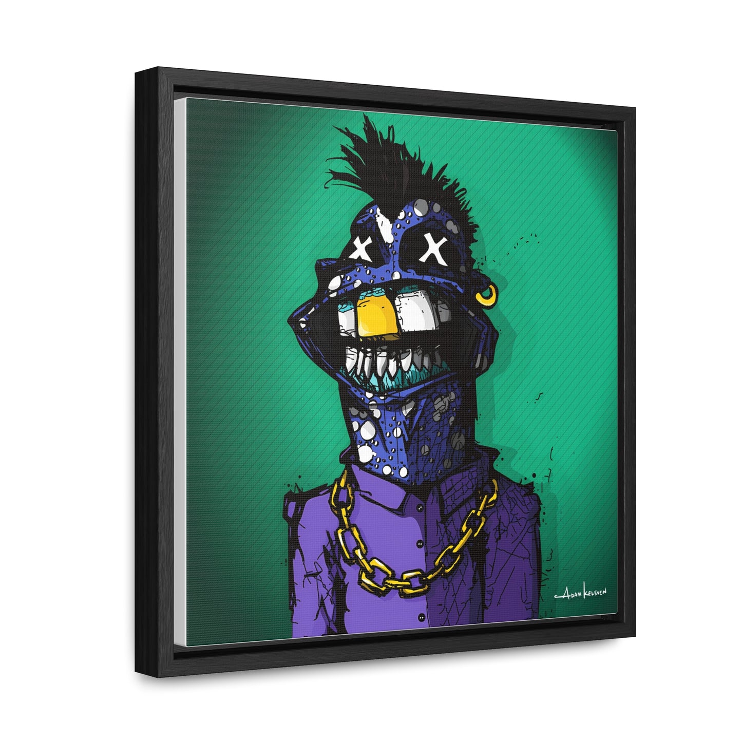 Creep #169 - Gallery Canvas Wraps, Square Frame