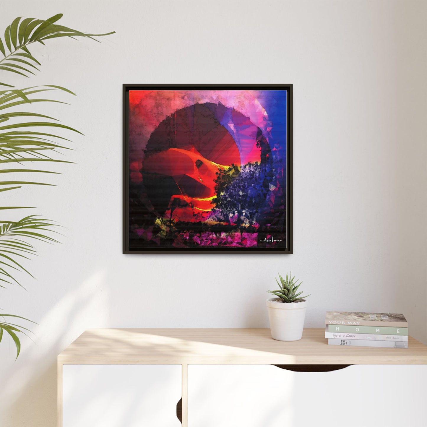 Dohmb - Gallery Canvas Wrap, Square Frame