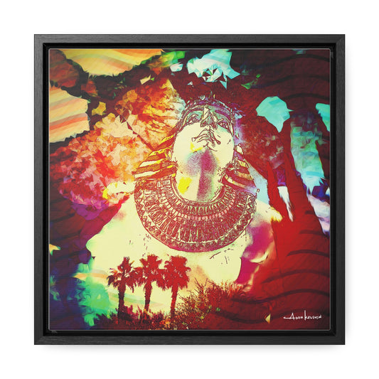 West Quest - Gallery Canvas Wrap, Square Frame