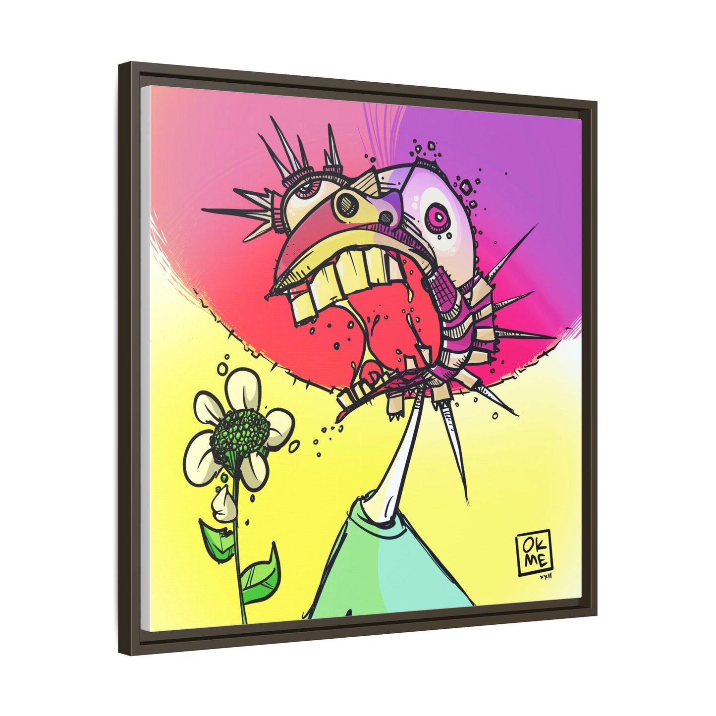 Myah - Gallery Canvas Wrap, Square Frame
