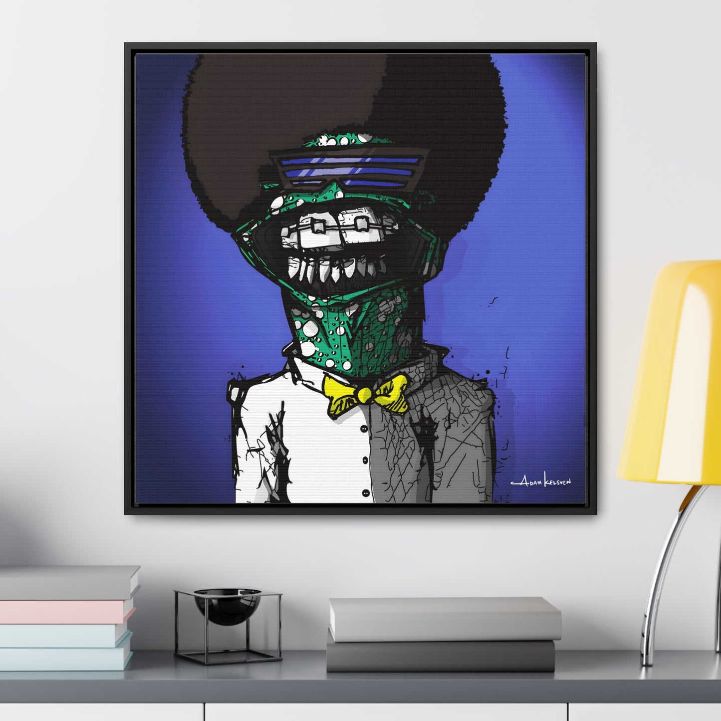 Creep #159 - Gallery Canvas Wraps, Square Frame