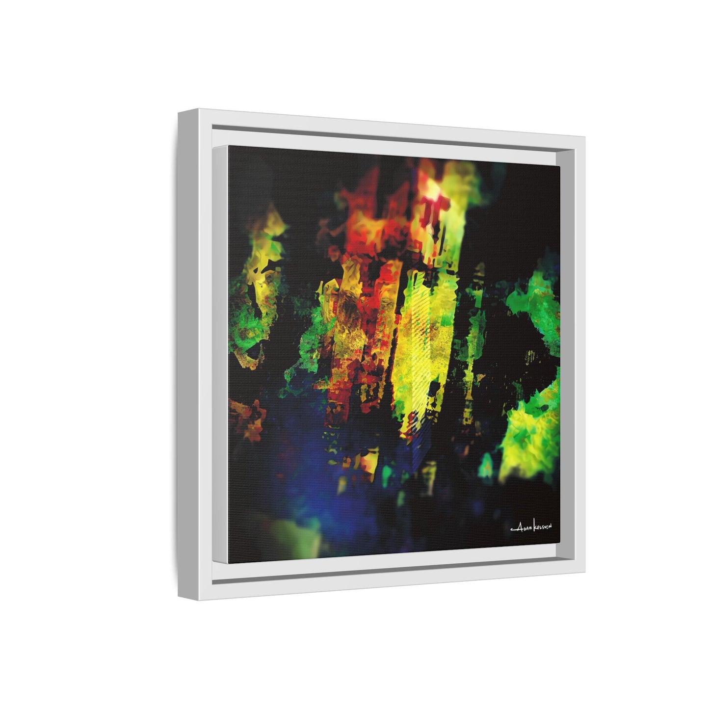 Digital Surface - Gallery Canvas Wrap, Square Frame