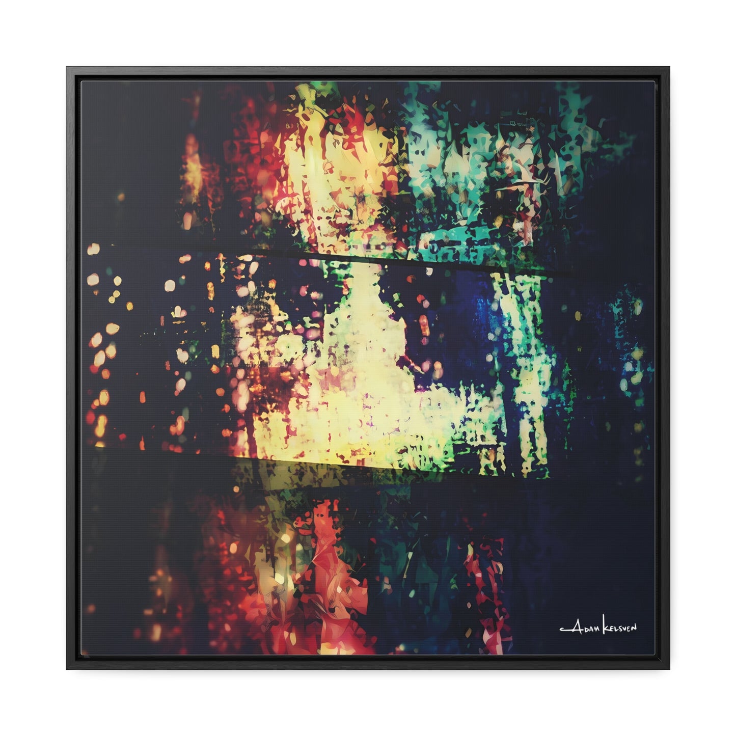 Embryo Bart - Gallery Canvas Wrap, Square Frame