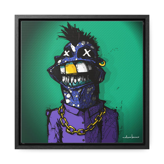 Creep #169 - Gallery Canvas Wraps, Square Frame