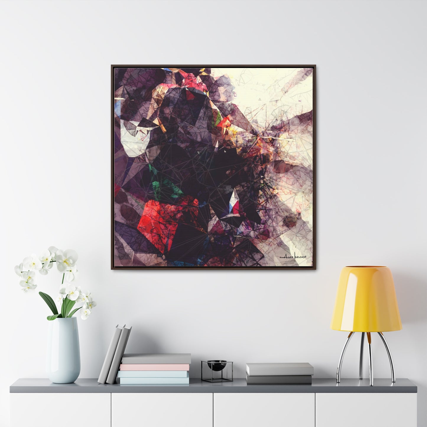 Scarecrow - Gallery Canvas Wrap, Square Frame