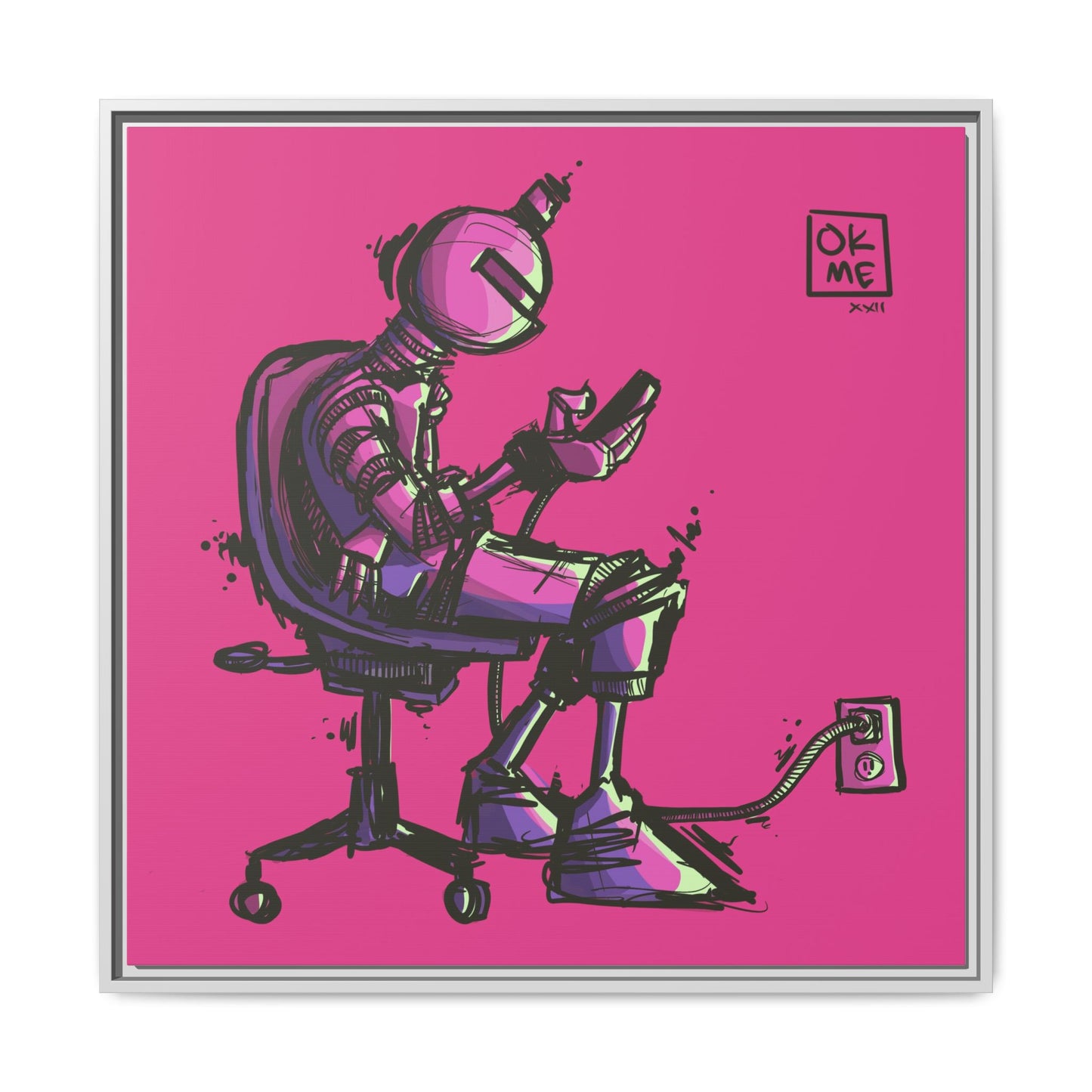 Updates - Gallery Canvas Wrap, Square Frame