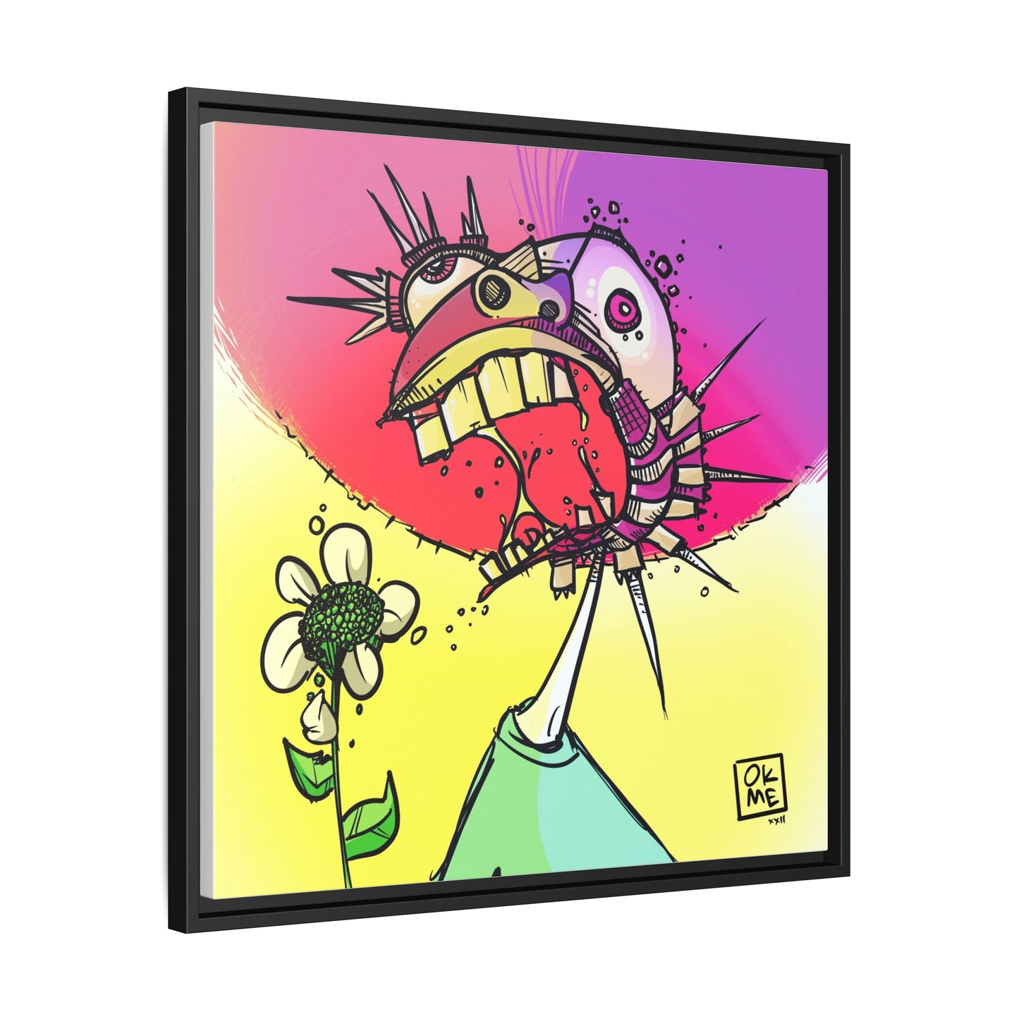Myah - Gallery Canvas Wrap, Square Frame
