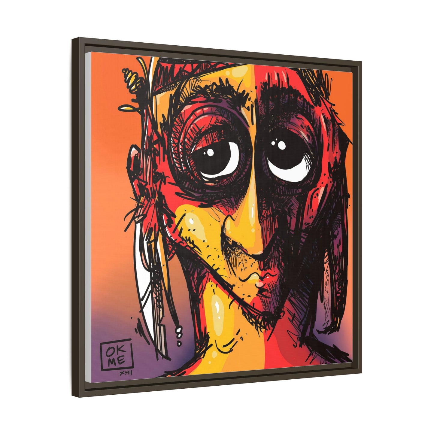 Serf - Gallery Canvas Wrap, Square Frame