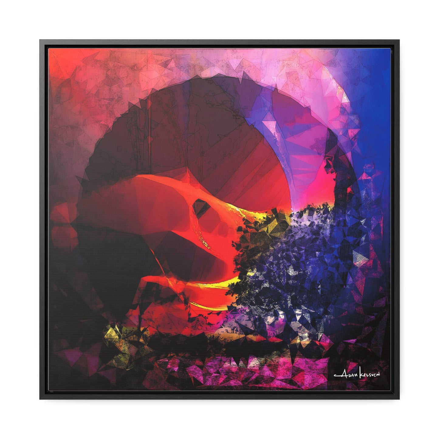 Dohmb - Gallery Canvas Wrap, Square Frame