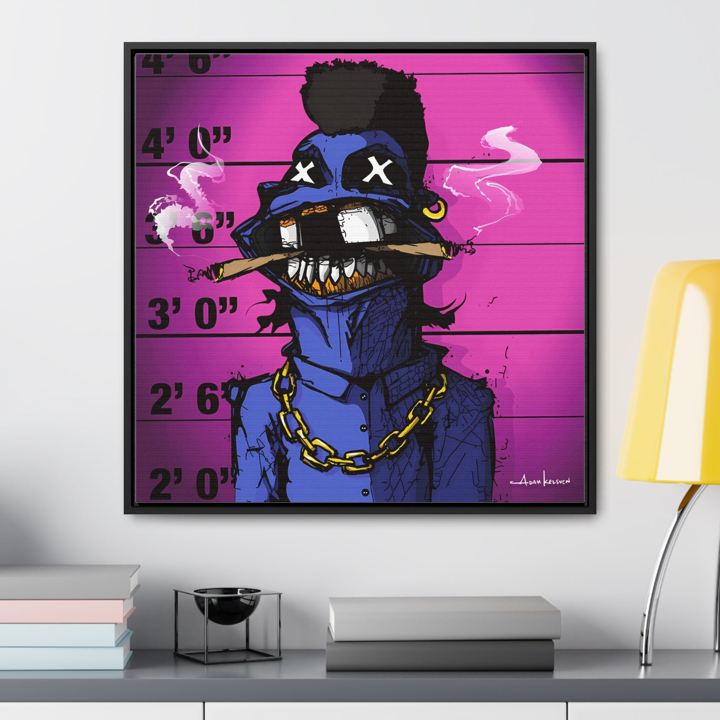 Creep #326 - Gallery Canvas Wraps, Square Frame