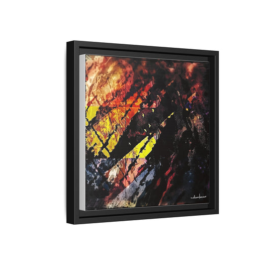 Fjords - Gallery Canvas Wrap, Square Frame