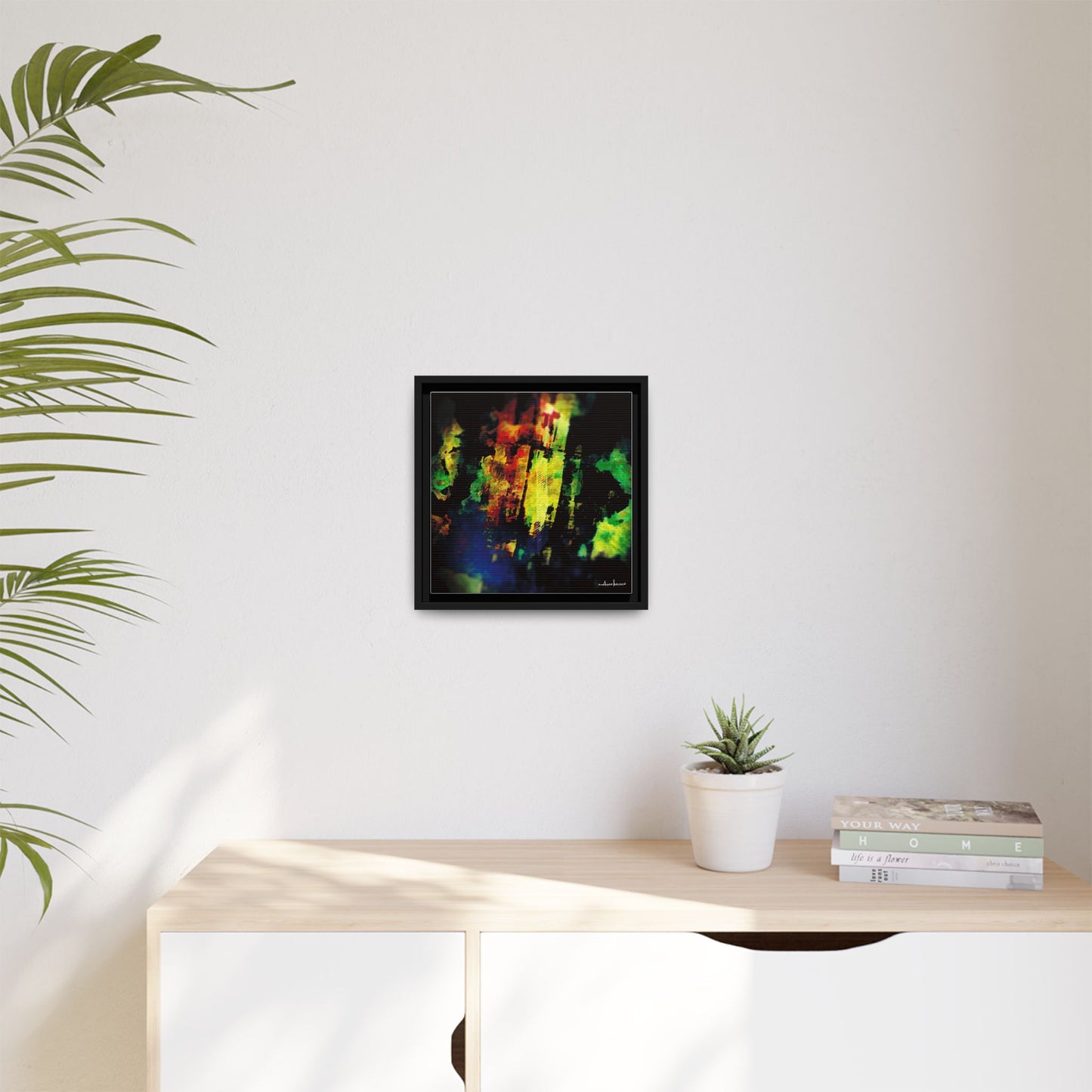 Digital Surface - Gallery Canvas Wrap, Square Frame