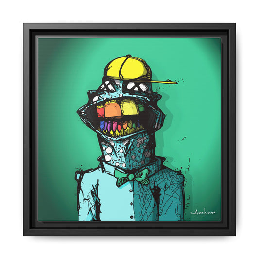 Creep #317 - Gallery Canvas Wraps, Square Frame