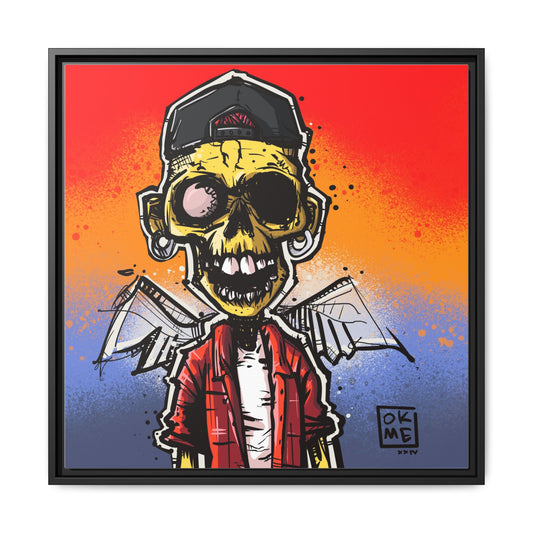 Scapula - Gallery Canvas Wrap, Square Frame