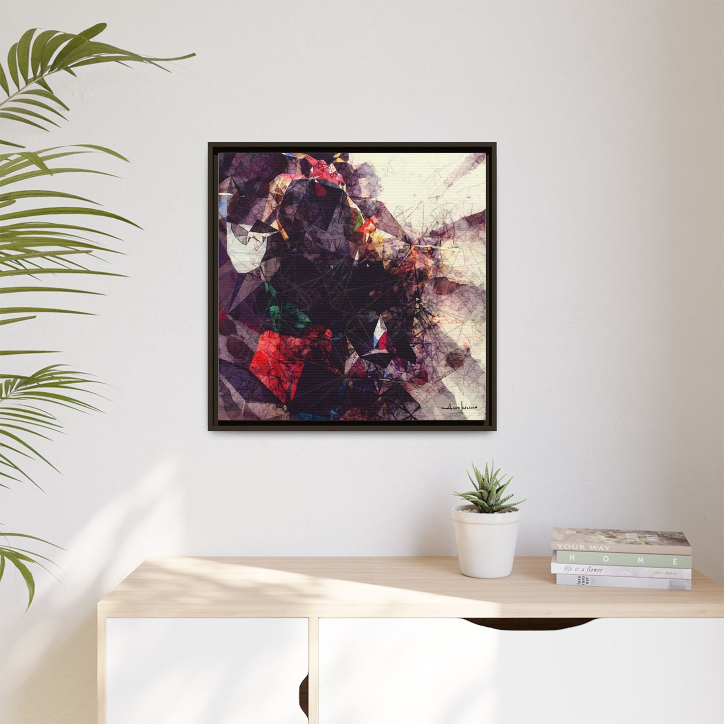Scarecrow - Gallery Canvas Wrap, Square Frame