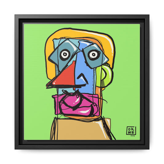 Norbit - Gallery Canvas Wrap, Square Frame