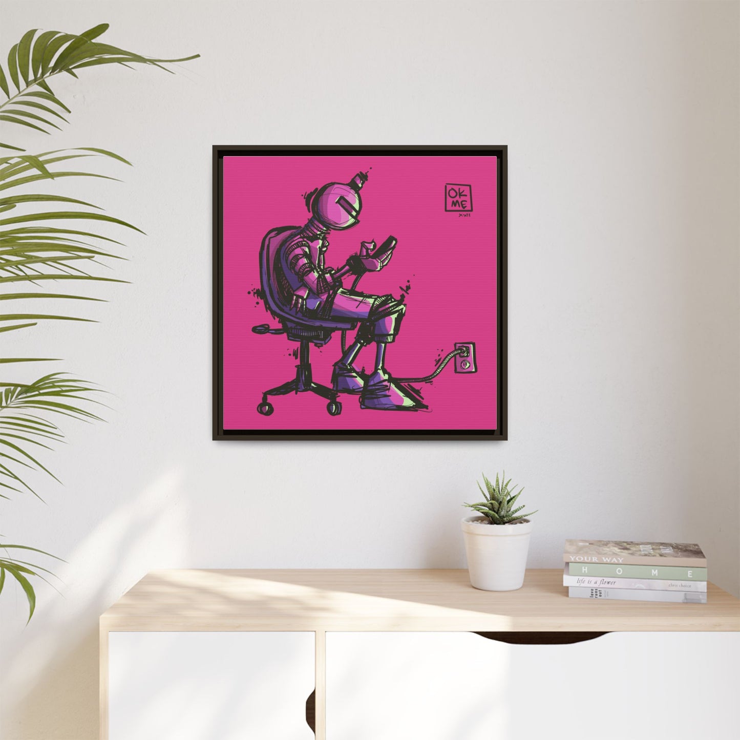 Updates - Gallery Canvas Wrap, Square Frame