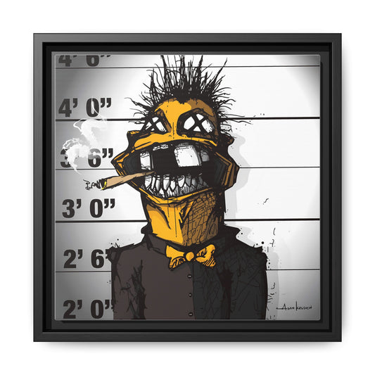 Creep #323 - Gallery Canvas Wraps, Square Frame
